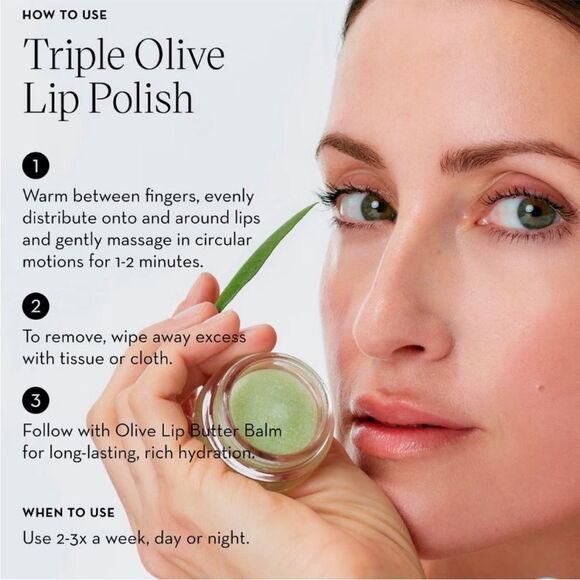 Furtuna Skin Triple Olive Lip Polish Wildly Potent - Picture 3 of 10